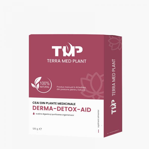 Ceai din plante medicinale DERMA-DETOX-AID 125 g Terra Med Plant