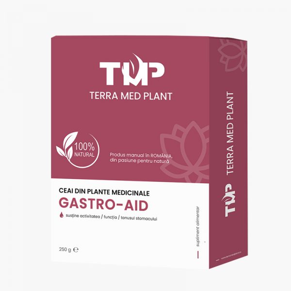 Ceai din plante medicinale GASTRO-AID 250 g Terra Med Plant