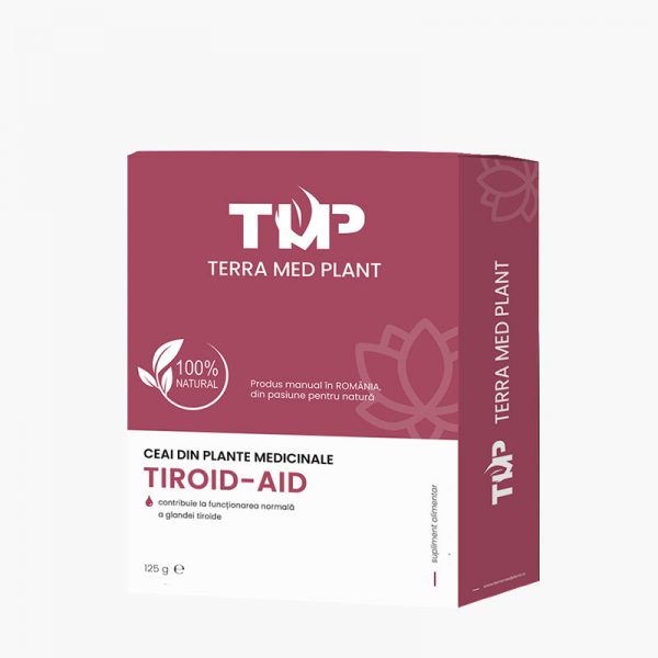 Ceai din plante medicinale TIROID-AID 125 g Terra Med Plant